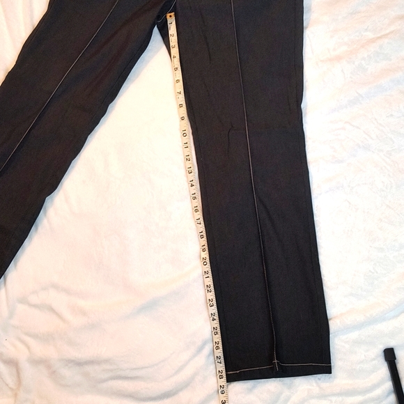 Kenneth Cole New York Petite, black lightweight denim trouser - Picture 8 of 11